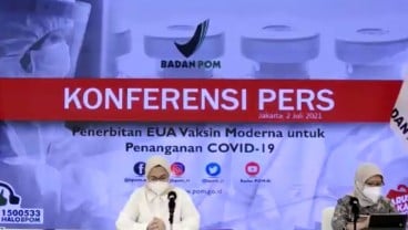 BPOM Resmikan EUA Vaksin Covid-19 Moderna di Indonesia