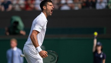 Hasil Tenis Wimbledon, Novak Djokovic & Andrey Rublev ke 16 Besar