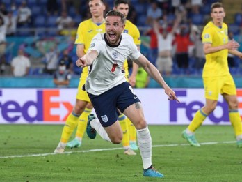 8 Besar Euro 2020 Inggris Bantai Ukraina, Skor 4–0! Tiga Sundulan