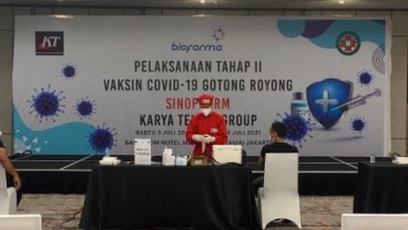 KCN dan KT Group Lakukan Vaksinasi Gotong Royong