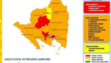 Kota Bandarlampung Kembali Zona Merah Covid-19