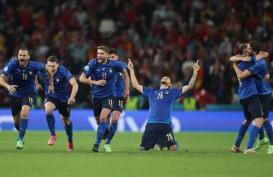 Italia ke Final Euro 2020, Menang Adu Penalti vs Spanyol 4–2