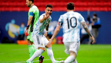 Semifinal Copa America 2021: Babak Pertama, Argentina vs Kolombia 1-0