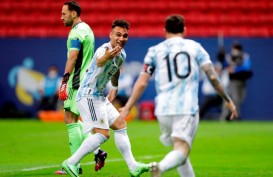 Semifinal Copa America 2021: Babak Pertama, Argentina vs Kolombia 1-0