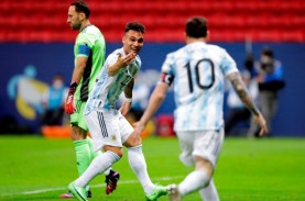 Semifinal Copa America 2021: Babak Pertama, Argentina…
