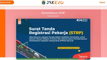 PPKM Darurat: Pemprov DKI Sudah Terbitkan 12.949 STRP