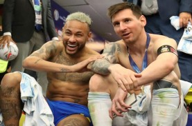 Potret Tangis dan Tawa Lionel Messi & Neymar di Copa…