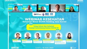 Webinar BUMN Holding Jasa Survei: Ternyata Ini Penyebab Akselerasi Penyebaran Virus Corona