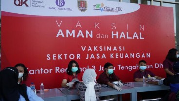 OJK Targetkan Vaksinasi 59.500 Pelaku Jasa Keuangan di Jateng