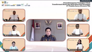 5 Bank Sepakat Restrukturisasi Pinjaman Waskita (WSKT) Rp19,3 Triliun