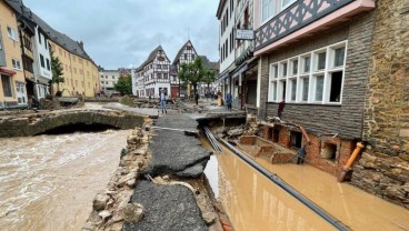 100 Orang Tewas Akibat Banjir di Jerman, 1.300 Orang Masih Hilang 