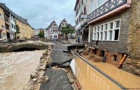 100 Orang Tewas Akibat Banjir di Jerman, 1.300 Orang Masih Hilang 