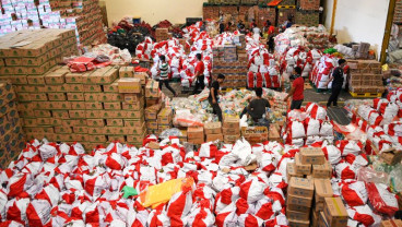 10.000 Paket Bantuan untuk Warga Terdampak PPKM di Garut Siap Didistribusikan 
