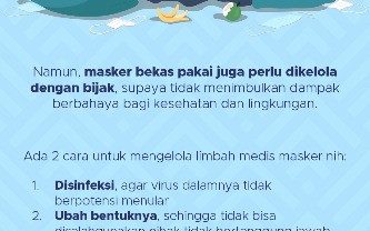 Apa Yang Harus Dilakukan dengan Masker Bekas Pakai?