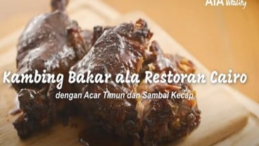 Resep Kambing Bakar Anti Kolesterol ala Chef Yuda, Cocok untuk Daging Kurban