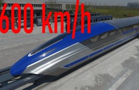 China Luncurkan Kereta Tercepat di Dunia, Kecepatan 600 km per Jam