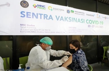 Wamen Angela Tanoesoedibjo Suntik Vaksin Dosis Pertama Hari Ini, Pakai Sinovac