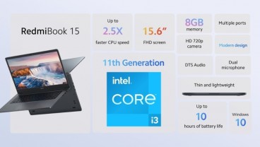 Xiaomi Luncurkan Laptop RedmiBook 15, Ini Kehebatannya