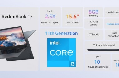 Xiaomi Luncurkan Laptop RedmiBook 15, Ini Kehebatannya