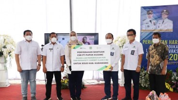 Penanganan Covid, RSUD Karawang Dapat Bantuan Laboratorium dari Pupuk Kujang