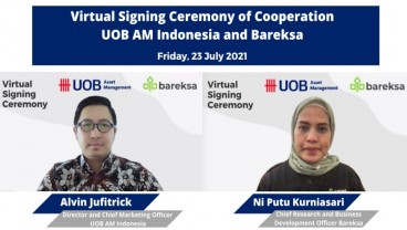 UOB AM Gandeng Bareksa Tawarkan Produk Reksa Dana Indeks Bisnis-27