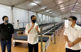 Jokowi Tinjau Rumah Oksigen Gotong Royong, Bisa Tampung 500 Pasien