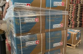 Indonesia Terima Bantuan 13 Ton Peralatan Medis dari Swiss