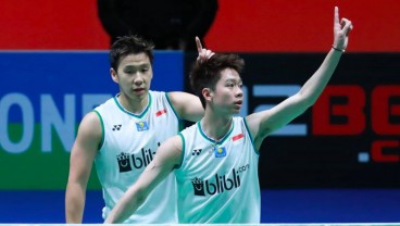 Hasil Bulu Tangkis Olimpiade Tokyo: Kevin/Marcus Takluk dari Ganda Taiwan