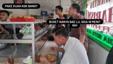 Kumpulan 10 Meme Kocak Soal Makan di Warteg 20 Menit, Chef Arnold Ikut Komentar 