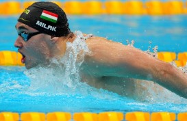 Lampaui Rekor Michael Phelps, Milak Rebut Emas 200 Meter Kupu-kupu