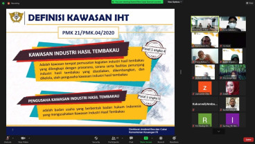 Bea Cukai Komitmen Wujudkan KIHT dalam Sosialiasi Cukai