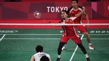 Hasil Semifinal Bulu Tangkis Olimpiade: Hendra/Ahsan Gagal ke Final