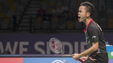 Perempat Final Olimpiade Tokyo, Ginting Tetap Waspada Walau Hattrick Kalahkan Antonsen