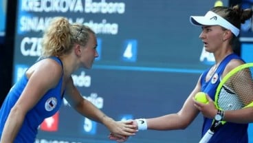 Krejcikova/Siniakova Rebut Medali Emas Ganda  Putri Tenis Olimpiade Tokyo