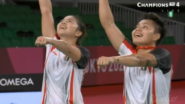 Sejarah Baru! Greysia/Apriyani Bawa Pulang Emas dari Olimpiade Tokyo