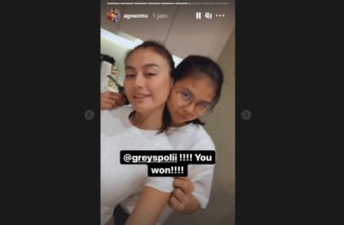 Sahabat Greysia, Agnez Monica Unggah Foto Ucapkan Selamat