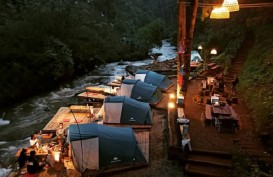 Satgas Covid-19 Bongkar Tenda di Wisata Perkemahan Kabupaten Bandung