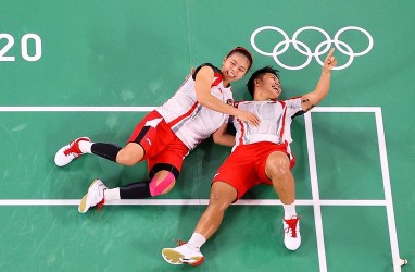 Raih Emas di Olimpiade Tokyo 2020, Greysia/Apriyani Dapat Hadiah Saham dari Ajaib