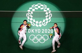 Kocak! Video Warganet Gantikan Greysia saat Ganti Raket di Final Bulu Tangkis Olimpiade Tokyo