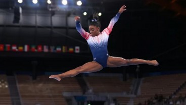 Pesenam AS Simone Biles Raih Perunggu di Senam Artistik Olimpiade Tokyo