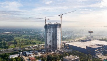 Totalindo Eka Persada (TOPS) Topping Off Apartemen Sky House Alam Sutera+