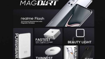 Realme Hadirkan MagDart, Pengisian Daya Nirkabel Magnetik 50W