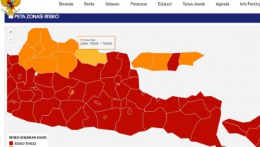 Corona di Jatim, Zona Merah Berkurang