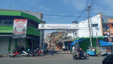 Perajin Kulit Sukaregang Garut 'Terpukul' PPKM Level 4
