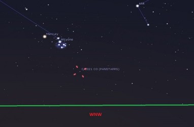 Tahun 2022, Ada Penampakan Komet C/2021 O3 Mendekati Bumi, Bahayakah?