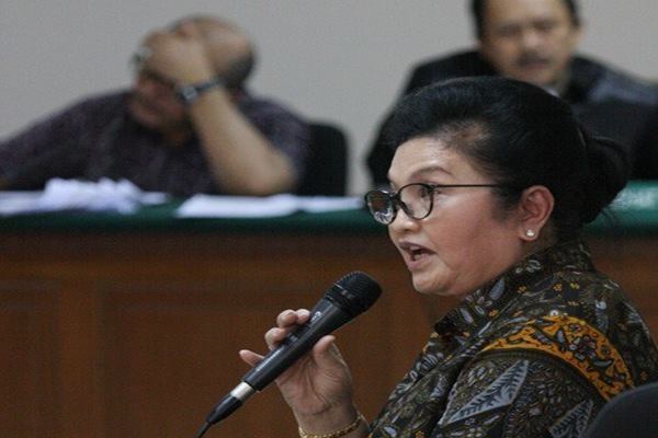 Mantan Menteri Kesehatan Siti Fadilah. /Antara