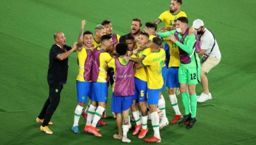 Hasil Bola Final Olimpiade: Kalahkan Spanyol, Brasil Raih Medali Emas