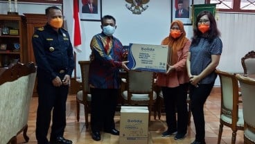 Bea Cukai Yogyakarta Fasilitasi Pemberian Bantuan APD Ke Satgas Covid-19 Bantul