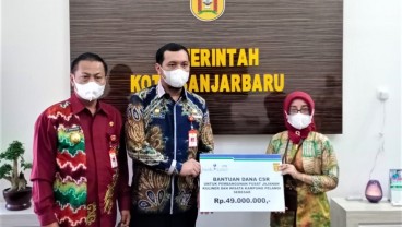 CSR Bank Kalsel Sokong Eksistensi UMKM Banjarbaru di Tengah Pandemi