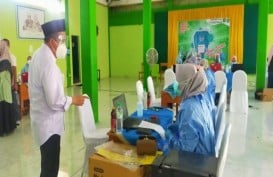 Santri Remaja Ponpes di Kabupaten Pasuruan Divaksinasi Covid-19